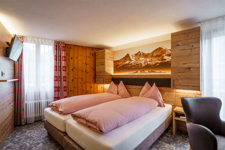 Hotel Alpenblick, Alpengluck room